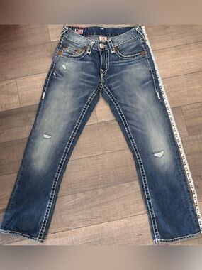 🩵True Religion Bobby Super T Low-Rise Bootcut Jeans🩵
